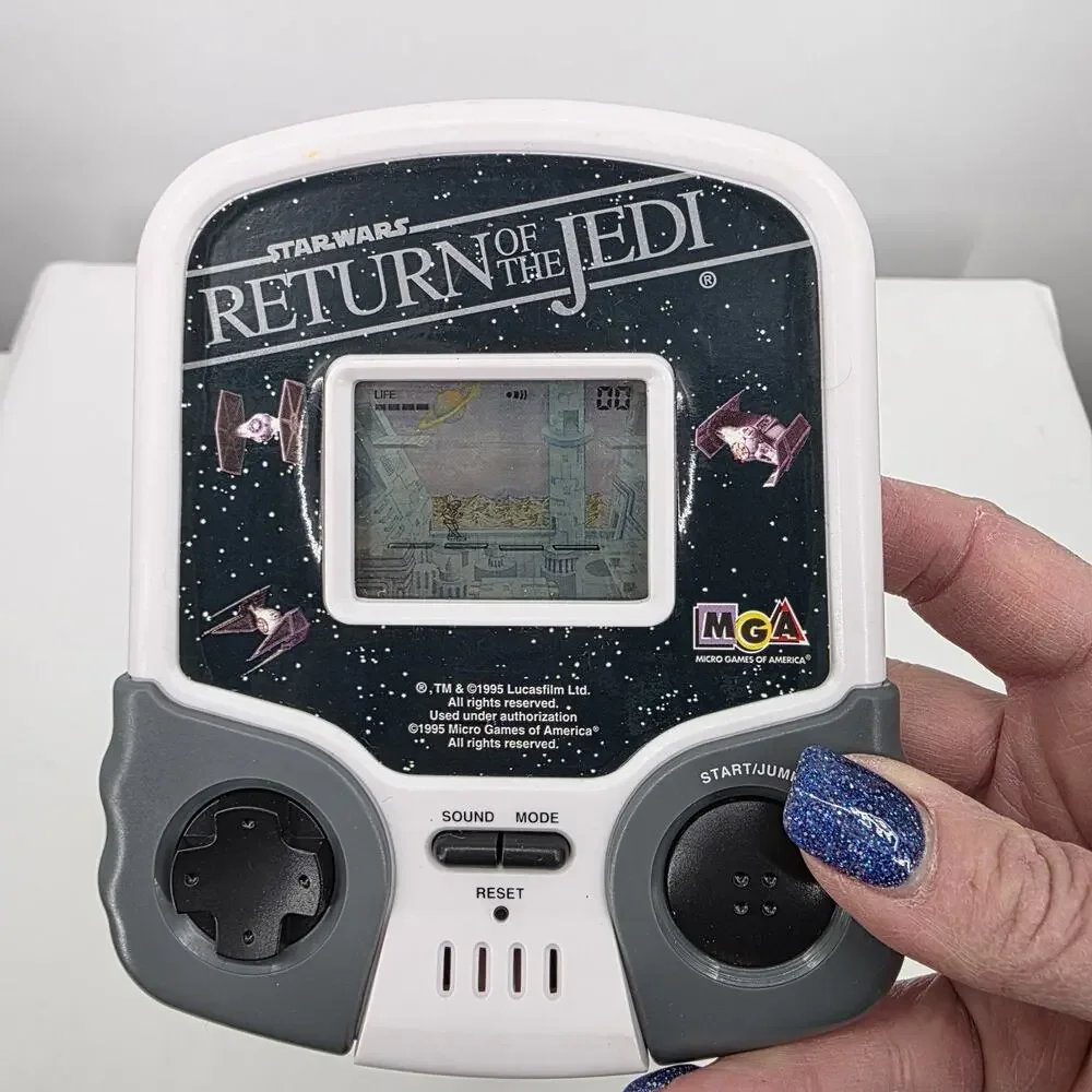 Star Wars LCD Handheld Electronic Game MGA Lot 3 ESB Return of the Jedi Tested